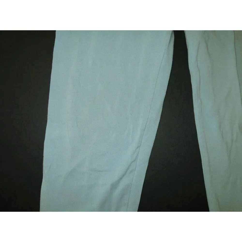 Matilda Jane girls leggings 8 10 Hotline home grown anticipation aqua green pant
